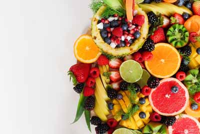 Corbeille de fruits pour illsutrer le débat fructose et glucose.